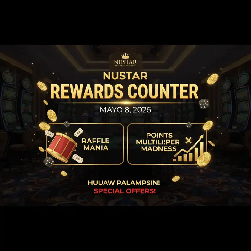 NUSTAR Rewards Counter Promotions Mayo 2026